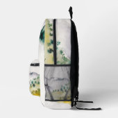 キャンピングマウンテンズアウトドアコロラド名 プリントバックパック (右)