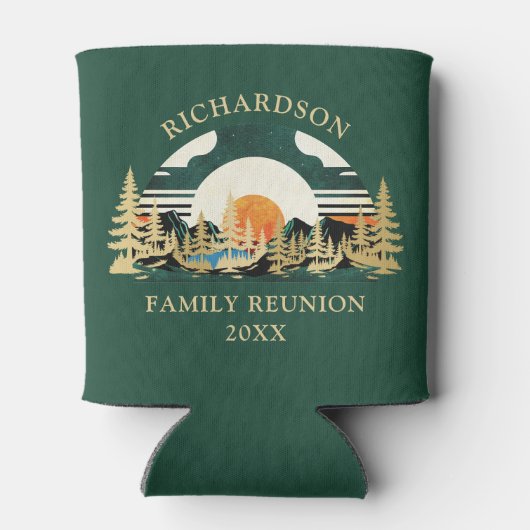 キャンピングマウンテンズサンセットグリーンファミリー懇親会 缶クーラー (裏面)