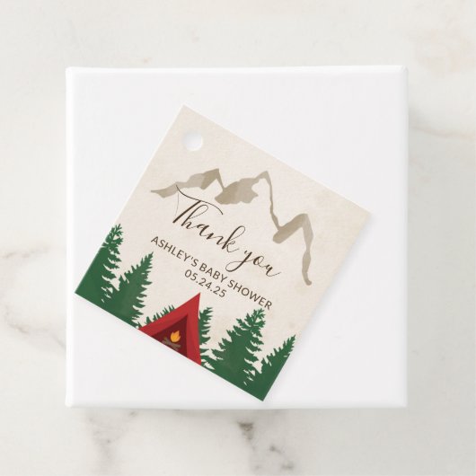 キャンピングマウンテンズメッセージカード フェイバータグ (インサイチュ)