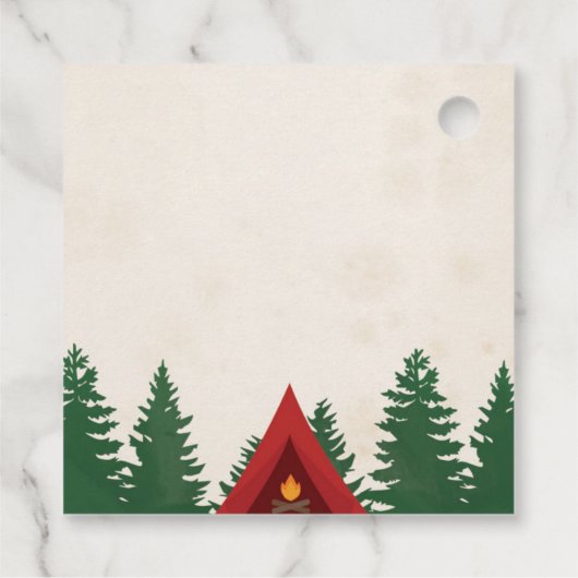 キャンピングマウンテンズメッセージカード フェイバータグ (裏面)