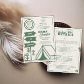 キャンピングマウンテンフォレスト30thバースデーウィークエンドトリップ 招待状