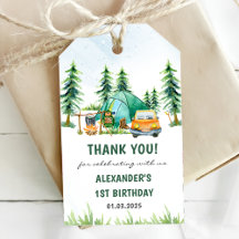 キャンピングマウンテン素朴バースデーパーティー