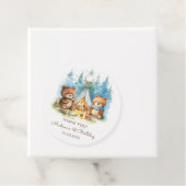 キャンピングマウンテン素朴バースデーパーティー フェイバータグ (インサイチュ)