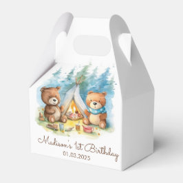 キャンピングマウンテン素朴バースデーパーティー フェイバーボックス