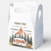 キャンピングマウンテン素朴バースデーパーティー フェイバーボックス (オープン)