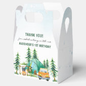 キャンピングマウンテン素朴バースデーパーティー フェイバーボックス (オープン)