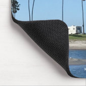 キャンピングミッションベイビーチ，カリフォルニア マウスパッド (コーナー)