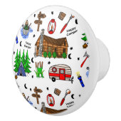 キャンピングミッドウエスト魚釣り セラミックノブ (右)