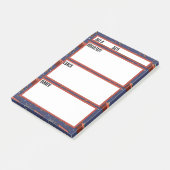 キャンピングメニュー食事計画ツール ポストイット (アングル)