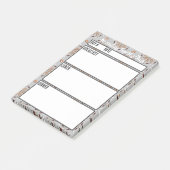 キャンピングメニュー食事計画ツール ポストイット (アングル)