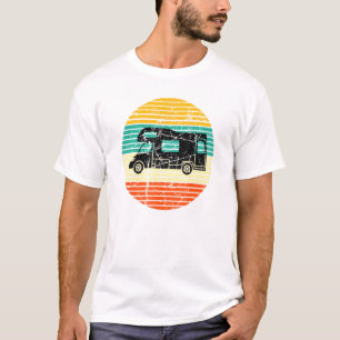 キャンピングモーターホームキャンパー Tシャツ