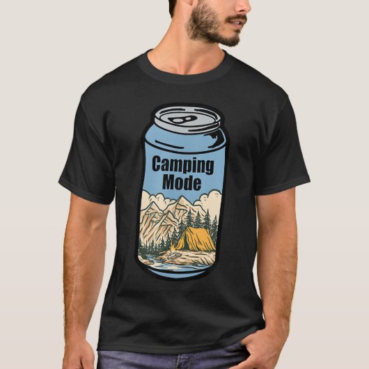 キャンピングモード少年 Tシャツ (正面)