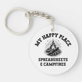 キャンピングモード：オフのグリッド – おもしろい Accountant Gift キーホルダー