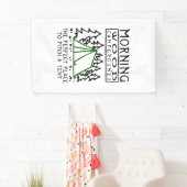 キャンピングモーニングウッドキャンプグラウンド 横断幕 (インサイチュ)