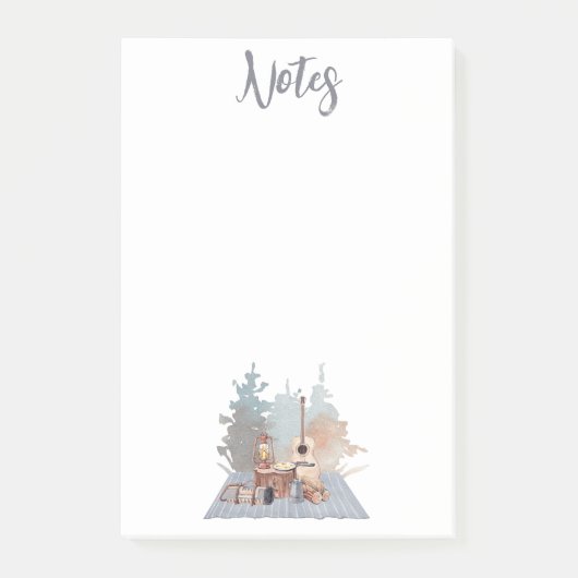 キャンピングライフアウトドアアドベンチャー ポストイット (正面)