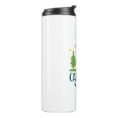 キャンピングライフタイポグラフィ タンブラー (回転左)