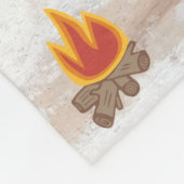 キャンピングライフラージフリースブランケット フリースブランケット (角)