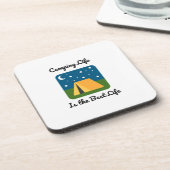 キャンピングライフ最高のはLifeon a コースター (左側)