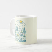 キャンピングライフ1 コーヒーマグカップ (正面左)