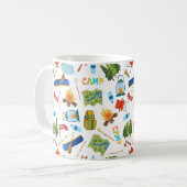 キャンピングライフ コーヒーマグカップ (正面左)