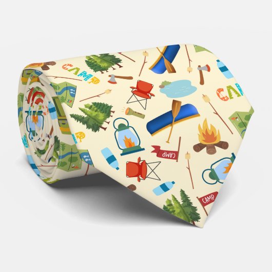 キャンピングライフ ネクタイ (ロール)