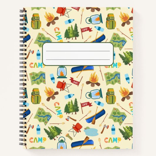 キャンピングライフ ノートブック (正面)