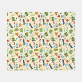 キャンピングライフ フリースブランケット (正面(横))