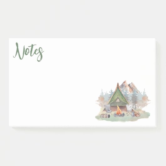 キャンピングライフ ポストイット (正面)