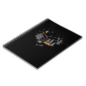 キャンピングラブハイキング自然ワイルドライン ノートブック (左側)