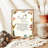 キャンピングリングゲーム花嫁と言わない ポスター