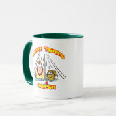 キャンピングリーキーテント マグカップ (正面左)