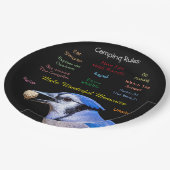 キャンピングルール ペーパープレート (アングル)