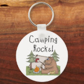 キャンピングロック キーホルダー (正面)