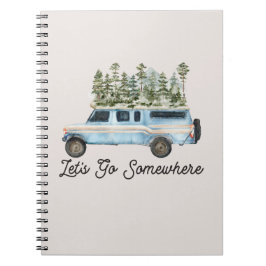 キャンピングロードトリップ引用文レッツオークドゥ ノートブック