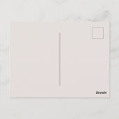 キャンピングロードトリップ引用文レッツオークドゥ ポストカード (裏面)