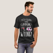 キャンピングワインの韻は知っているだろう Tシャツ (正面フル)