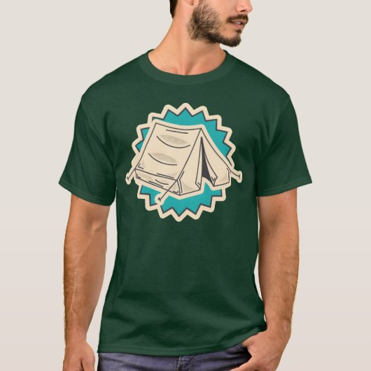 キャンピング女子 Tシャツ (正面)
