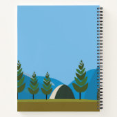 キャンピング感じで生きキャンプ ノートブック (裏面)