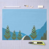 キャンピング感じで生きキャンプ 薄葉紙 (クラフト)