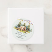 キャンピング素朴バースデーパーティー フェイバータグ (インサイチュ)