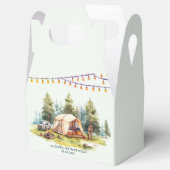 キャンピング素朴バースデーパーティー フェイバーボックス (オープン)