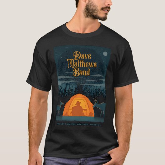 キャンピング・アローン・バンド Tシャツ (正面)