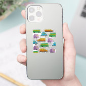 キャンピング・キャラバン シール (スマートフォン)
