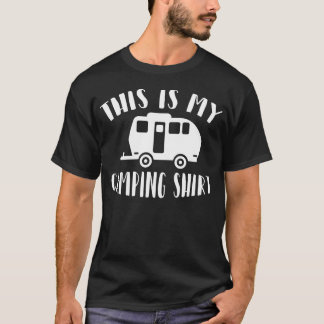 キャンピング キャンパー キャンピングカー 女子 Tシャツ