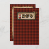 キャンピング、グランピング、フィッシング、ネイチャーエンクロージャーカード エンクロージャーカード (正面/裏面)