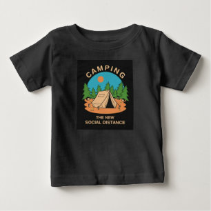 キャンピング ベビーTシャツ