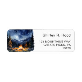 キャンピング マウンテンズ バチェロレッテ ウィークエンド リターン ラベル