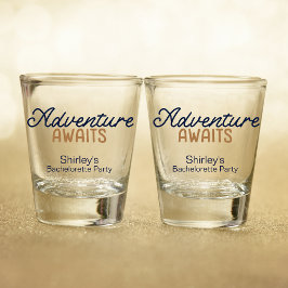 キャンピング・マウンテン・アドベンチャー・バチェロレッテ・パーティー ショットグラス