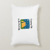 キャンピング・ライフ最高のは人生  アクセントクッション (正面(垂直))