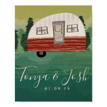 キャンピング ヴィンテージ キャンパー ブライダルシャワー ゲットアウェイ